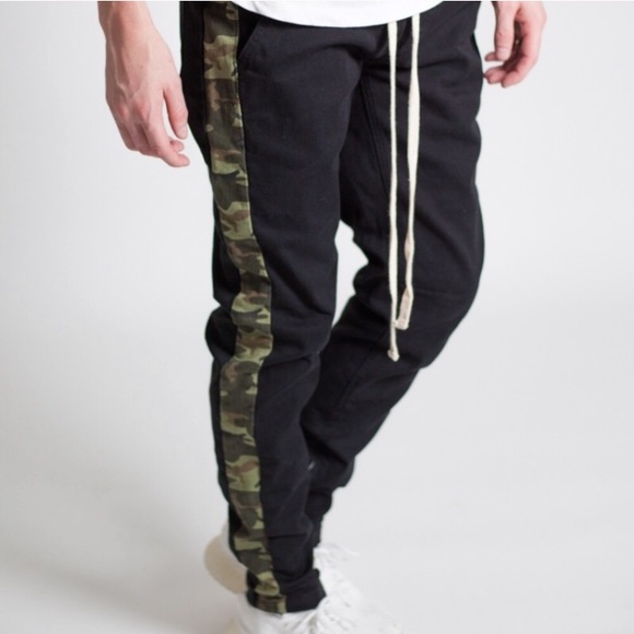 ITCF | Men’s Camouflage Pants Twill W/ Drawstring - Picture 1 of 4